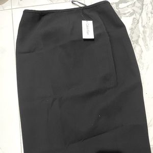 Black Calvin Klein Pencil Skirt.